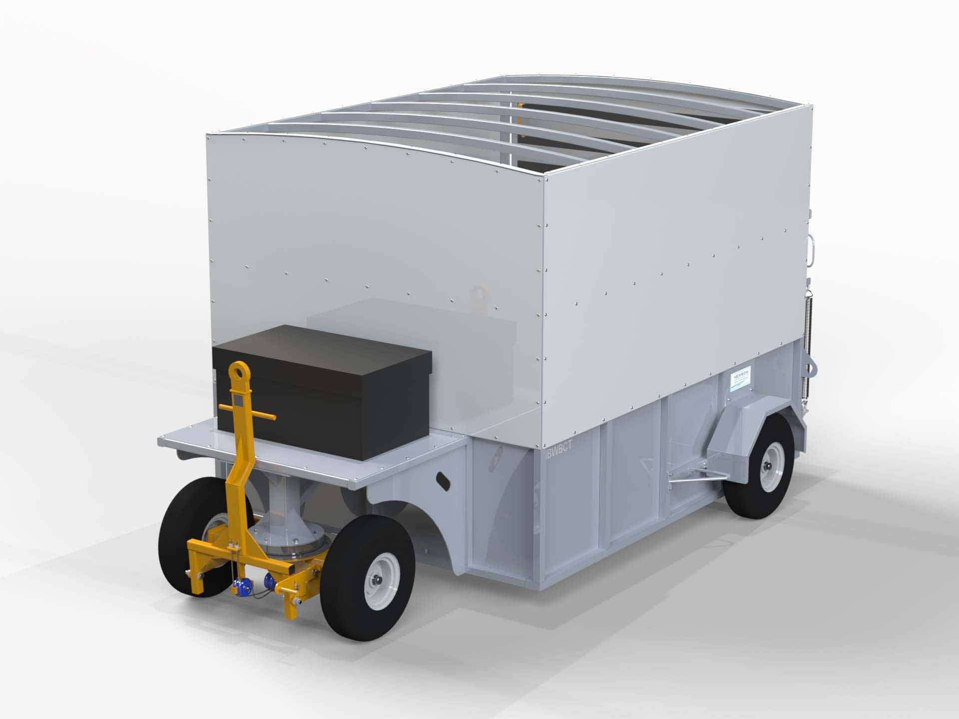 Wheel & Brake Change Trailer - Enclosed