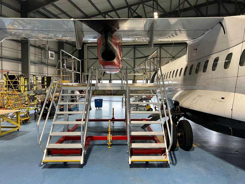 ATR Engine Access Platform H1.8m x W2.8m x L3.0m RH