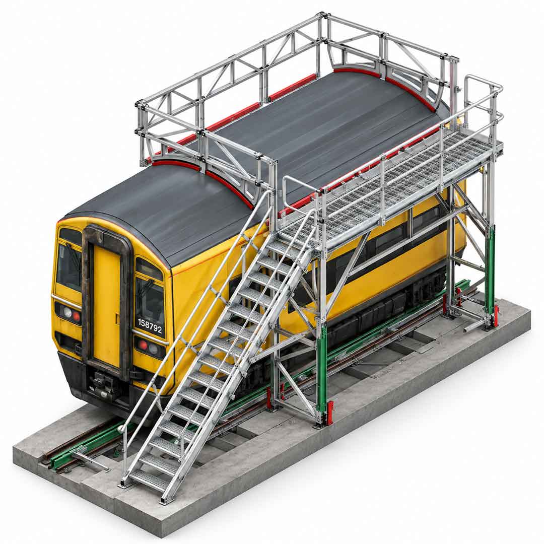 Semmco Roof Rail Access Maintenance Platform H3.3m