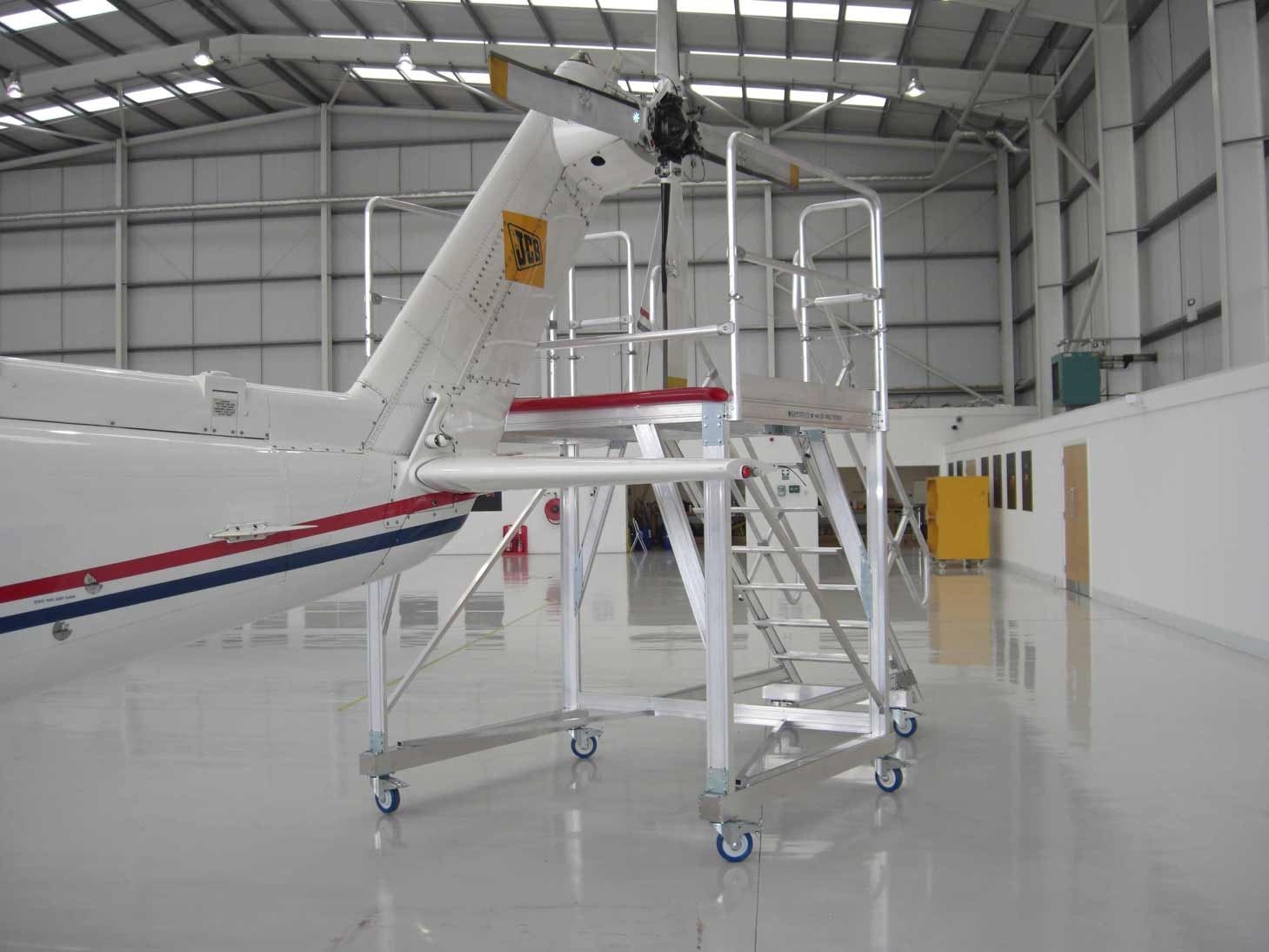 Helicopter S76 Fixed Height Access Platform H2.0m x L2.0m x W1.5m