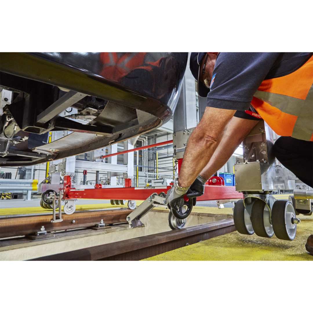 Semmco Variable Height Front Access Rail Maintenance Platform H1.45m -1.95m – image 4