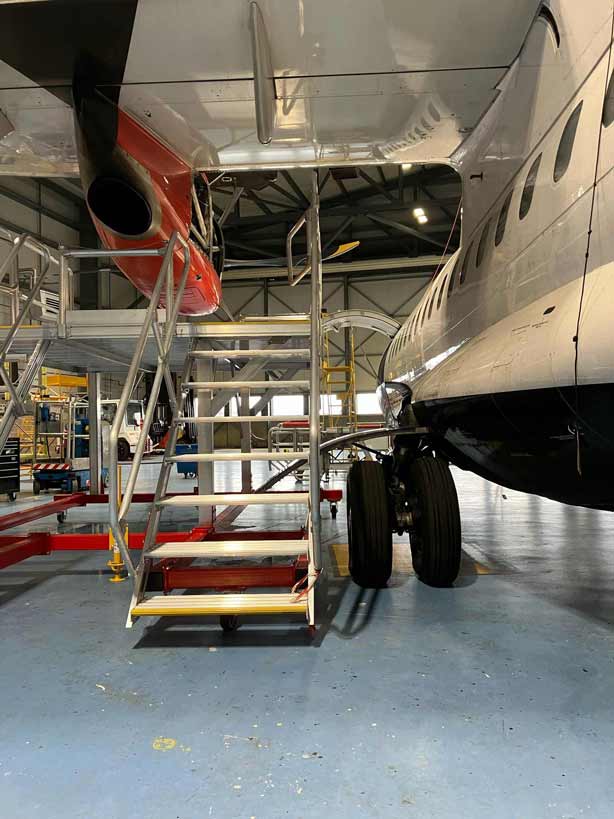 ATR Engine Access Platform H1.8m x W2.8m x L3.0m RH