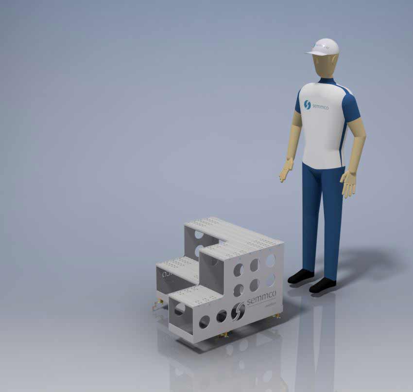 Stab Bay - H0.5 x L0.75 x W0.75